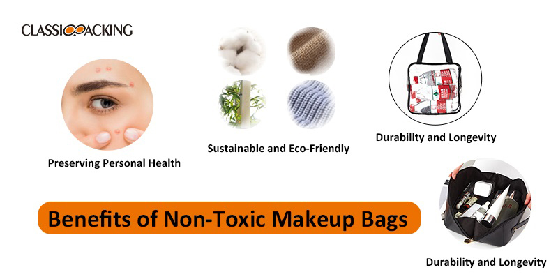 Non-Toxic Makeup Bags Classic Packing